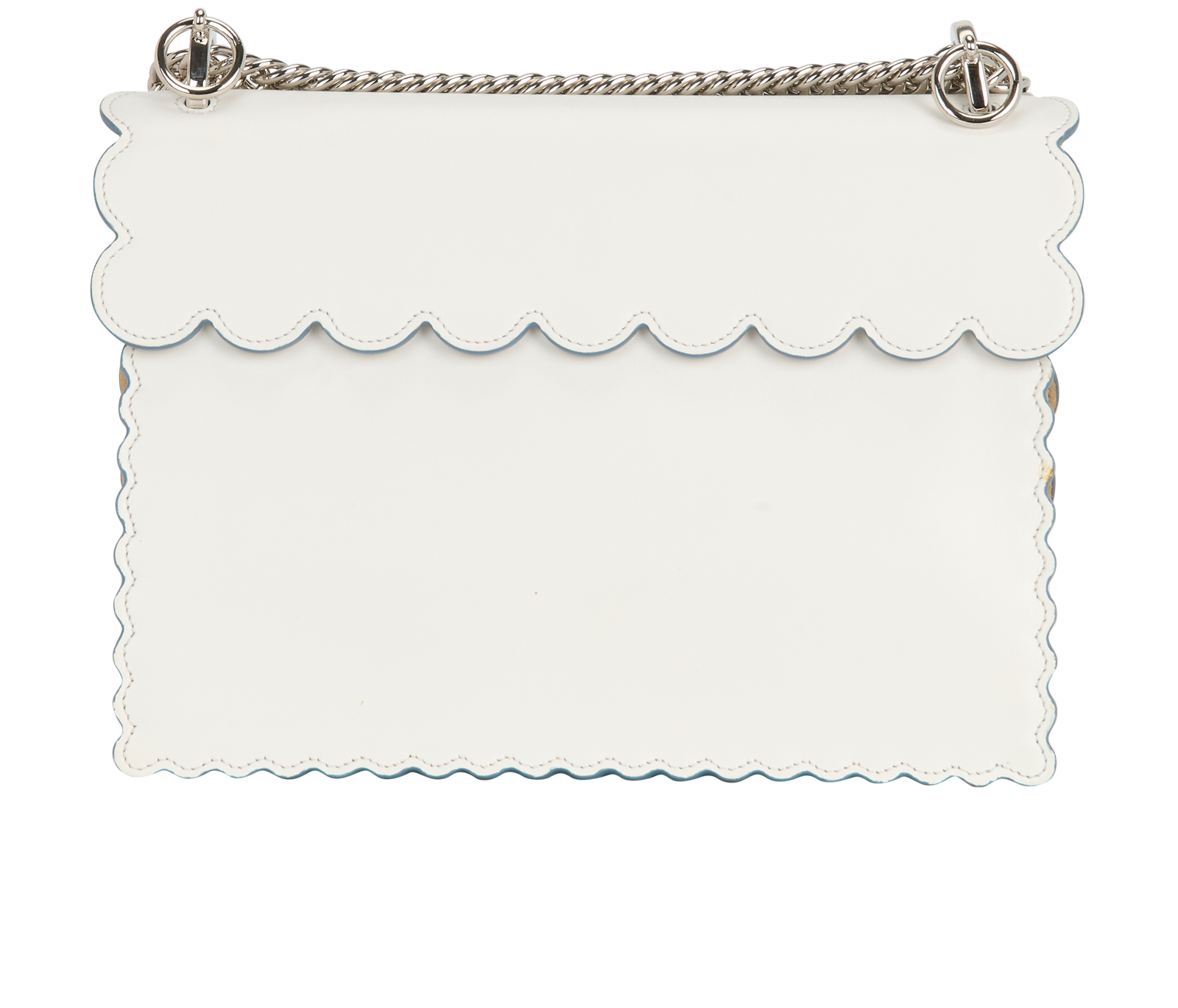 Kan I Shoulder Bag, &pound;495, Handbags, White, Leather, Back view